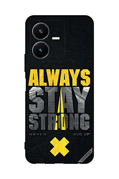 Covernex غطاء حماية لهاتف Vivo Y22s - ابق قويًا دائمًا ولا تستسلم أبدًا