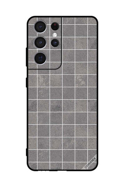 Covernex غطاء حماية لهاتف سامسونج S21 Ultra 5G بنمط بلاط
