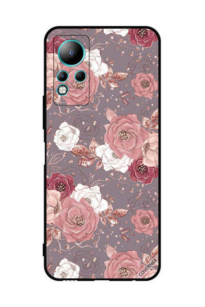 Covernex غطاء حماية لهاتف Infinix Note 11 بنقشة زهور