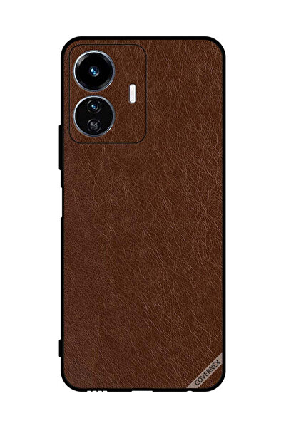 Covernex غطاء حماية لهاتف vivo Y77e بنمط جلدي