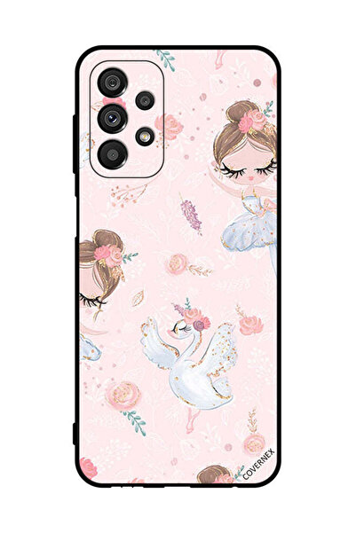 Covernex غطاء حماية لهاتف سامسونج جالاكسي A23 5G - فتاة وزهور