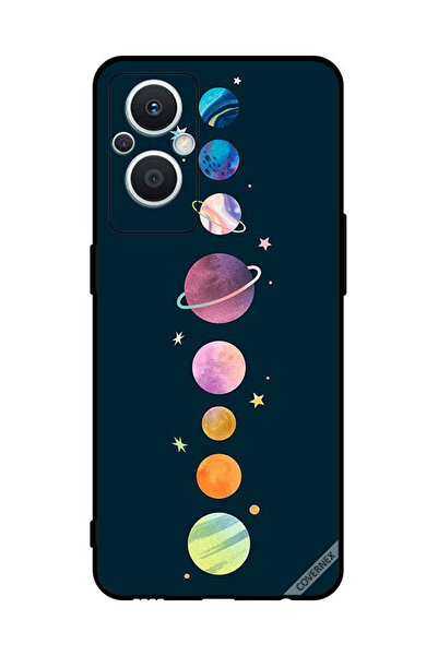 Covernex غطاء حماية لهاتف Oppo Reno 7 Z 5G - الفضاء والنجوم
