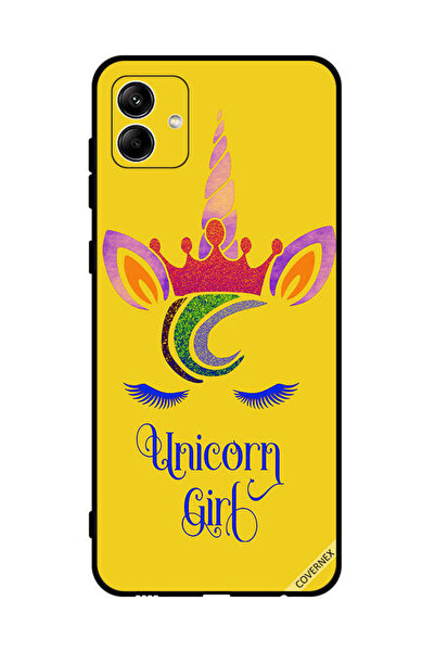 Covernex غطاء حماية لهاتف سامسونج جالاكسي A04 4G برسومات فتاة يونيكورن