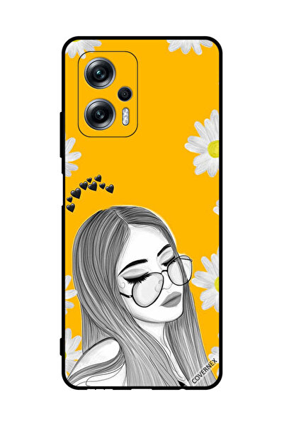 Covernex غطاء حماية لهاتف شاومي بوكو X4 جي تي - لوف إماجينيشنز آند ذا جلاسس جيرل