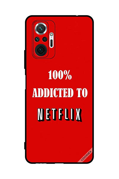 Covernex غطاء حماية لهاتف شاومي ريدمي نوت 10 برو، مدمن على نتفليكس بنسبة 100%
