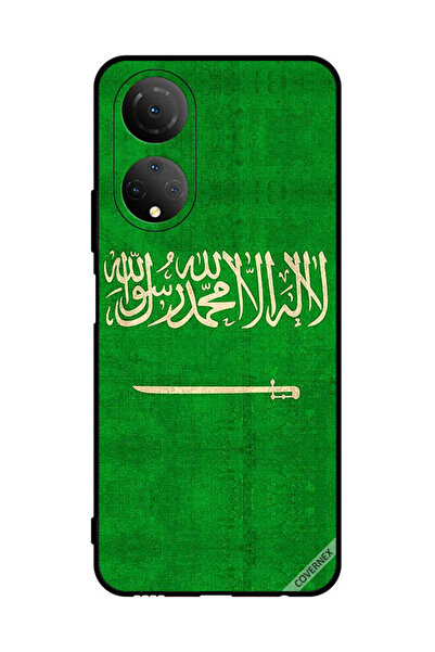 Covernex غطاء حماية لهاتف Honor X7 - علم المملكة العربية السعودية - عتيق
