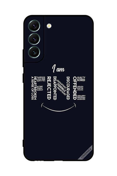 Covernex غطاء حماية لهاتف سامسونج S22+ 5G بخط اليد "أنا بخير"
