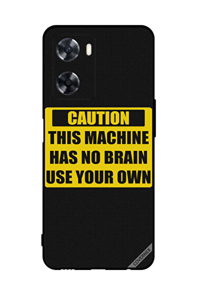 Covernex غطاء حماية لهاتف Oppo A77 4G تحذير: هذا الجهاز لا يحتوي على دماغ است...