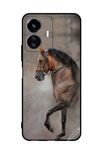 Covernex Protective Case Cover For vivo Y77 Vintage Picture Of Horse