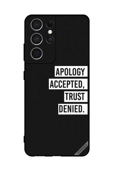 Covernex غطاء حماية لهاتف سامسونج S21 Ultra 5G اعتذار مقبول ثقة مرفوضة