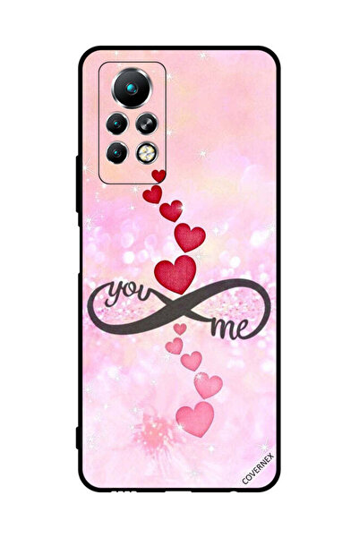 Covernex غطاء حماية لهاتف Infinix Note 11 Pro Hearts You Infinity Me