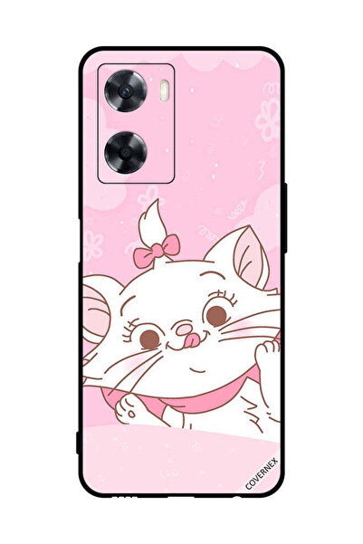 Covernex غطاء حماية لهاتف Oppo A77 4G - رسمة قطة