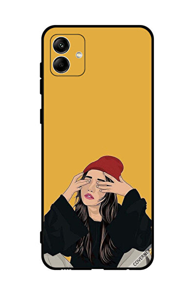 Covernex غطاء حماية لهاتف سامسونج جالاكسي A04 4G برسومات فتاة حزينة