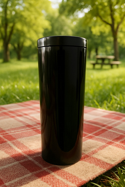 Tohana Thermos Mug Glossy Black 400 ml