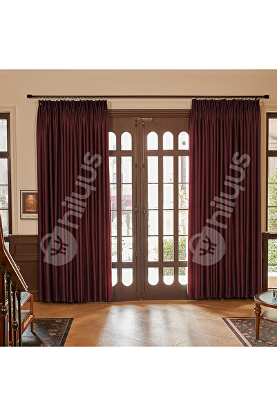 Hilyus Premium Blackout Karartma Perde - Tam Karanlık - Ses Yalıtımlı - Premi...