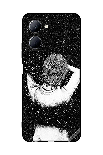 Covernex غطاء حماية لهاتف Realme C33 - خيال فتاة دودل الليلية