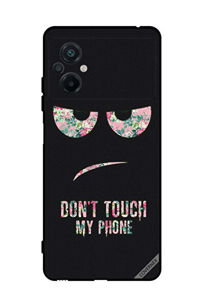 Covernex Protective Case Cover For Xiaomi Poco M5 4G Don't Touch My Phone Floral