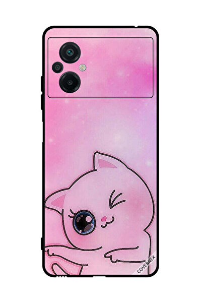 Covernex غطاء حماية لهاتف Xiaomi Poco M5 4G Go This Way Kitten