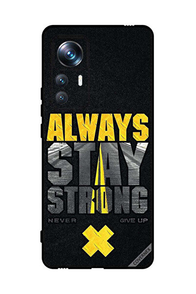 Covernex غطاء حماية لهاتف Xiaomi 12T Pro كن قويًا دائمًا ولا تستسلم أبدًا