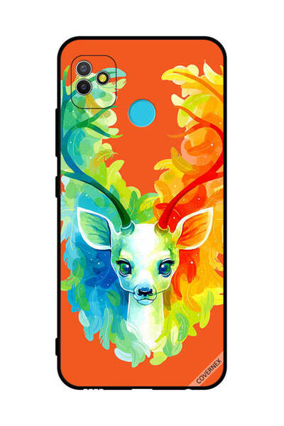 Covernex غطاء حماية لهاتف تكنو بوب 5 - غزال ملون