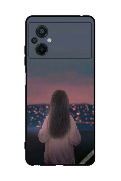 Covernex غطاء حماية لهاتف شاومي بوكو M5 4G - فتاة واقفة