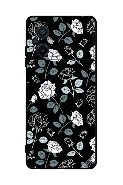 Covernex غطاء حماية لهاتف Xiaomi Poco M5 4G بنمط زهور