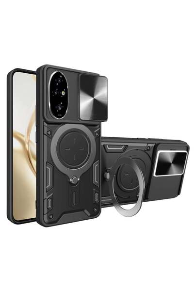 SKYDDAR INNOVATION Carcasă pentru Honor 200 Pro, CamGuard Pro, inel magnetic,...