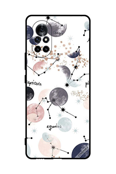 Covernex غطاء حماية لهاتف هواوي نوفا 8 5G - لوحة فنية من رسم الكواكب
