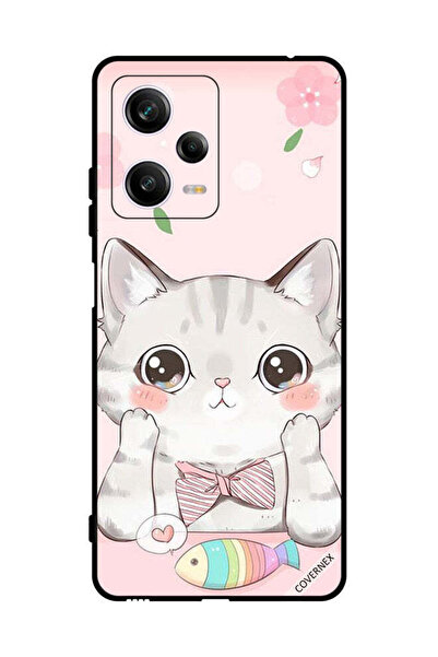 Covernex غطاء حماية لهاتف شاومي ريدمي نوت 12 برو - سمكة قطة