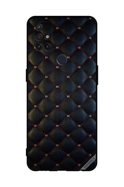 Covernex غطاء حماية لهاتف OnePlus Nord N10 5G بنقشة طوابع على القماش