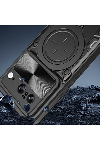 SKYDDAR INNOVATION Θήκη για Google Pixel 8, CamGuard Pro, Μαγνητικό δαχτυλίδι, Προστασία κάμερας, Σετ αυτοκόλλητων, Ροζ χρυσό