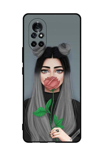 Covernex غطاء حماية لهاتف هواوي نوفا 8 - فن فتاة لطيفة