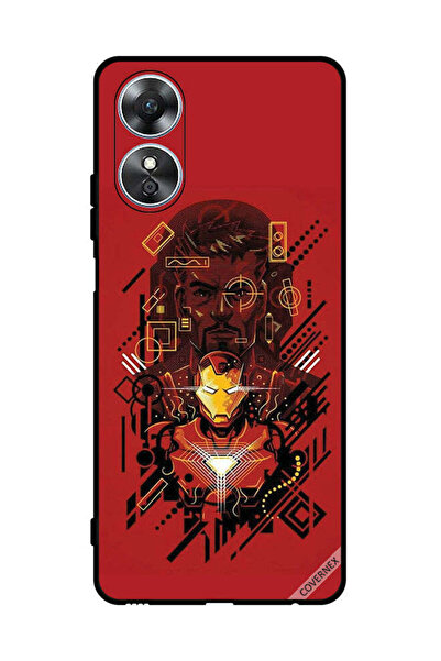 Covernex غطاء حماية لهاتف Oppo A17 - فن الرجل الحديدي