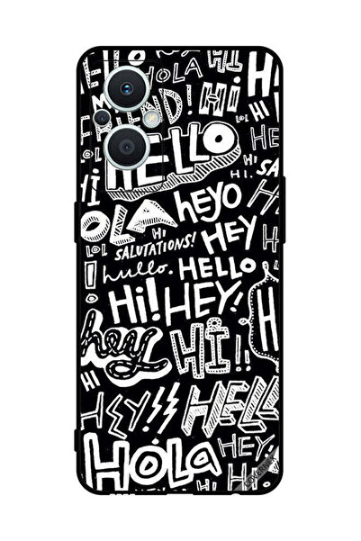 Covernex غطاء حماية لهاتف Oppo Reno 7 Lite Hi Hello Tags