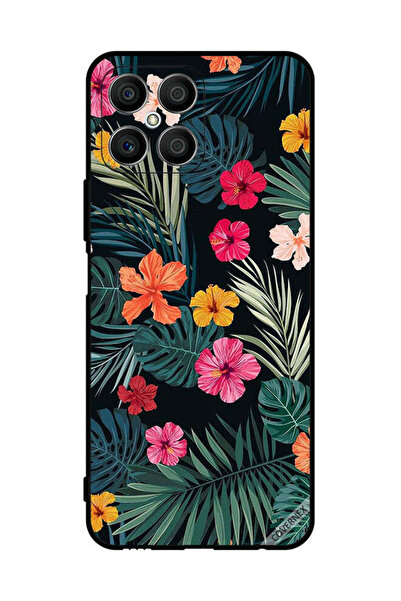 Covernex Protective Case Cover For Honor X8 Multi Color Flowers And Feathers