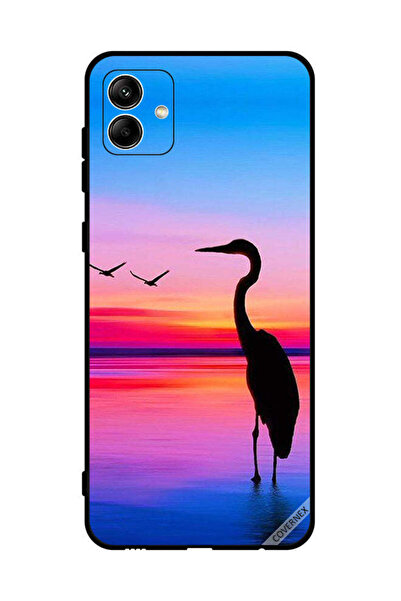 Covernex غطاء حماية لهاتف سامسونج جالاكسي A04 4G - شوكة وطيور