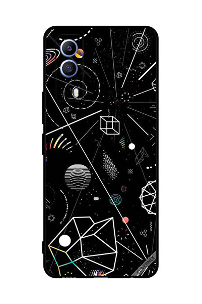 Covernex غطاء حماية لهاتف فيفو T1x بأشكال هندسية