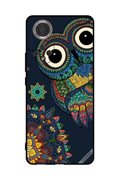 Covernex غطاء حماية لهاتف Honor 50 بتصميم بومة زهرية