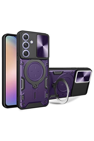 SKYDDAR INNOVATION Husă pentru Samsung Galaxy A54, CamGuard Pro, inel magneti...