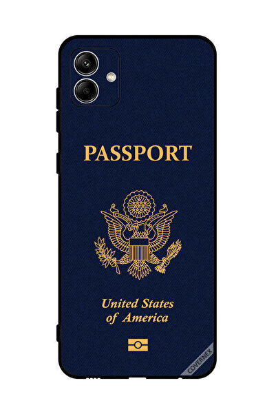 Covernex غطاء حماية لهاتف سامسونج جالاكسي A04 4G بنمط جواز السفر الأمريكي