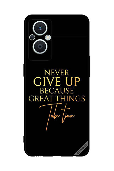 Covernex غطاء حماية لهاتف Oppo Reno 7 Z لا تستسلم أبدًا لأن الأشياء العظيمة ت...