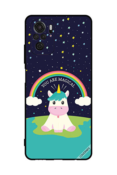 Covernex غطاء حماية لهاتف شاومي ريدمي نوت 10 4جي - وحيد القرن السحري