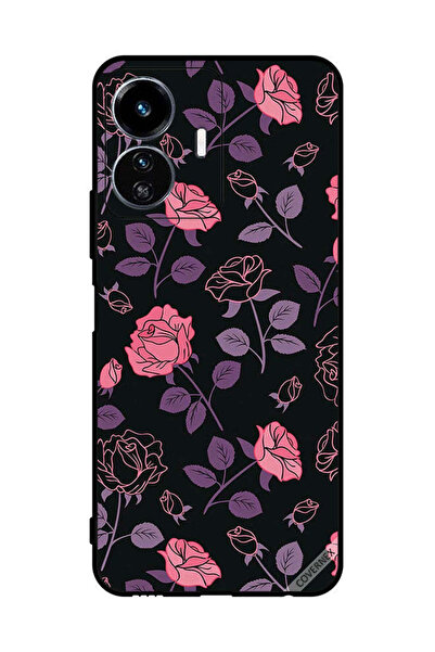 Covernex غطاء حماية لهاتف فيفو Y77e - زهور باستيل جوث