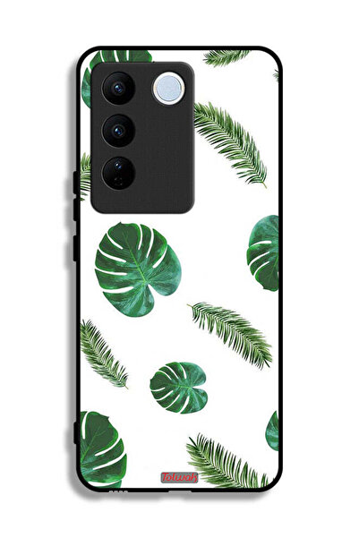 Tolwak غطاء حماية لهاتف Vivo S16 بنقشة ريش فنية