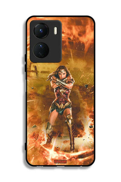 Tolwak غطاء حماية لهاتف Vivo Y16 Wonder Women