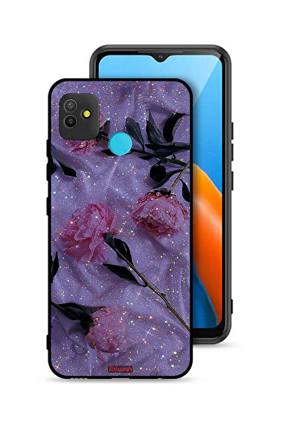 Tolwak Tecno Pop 5 Protective Case Cover Glitter Roses