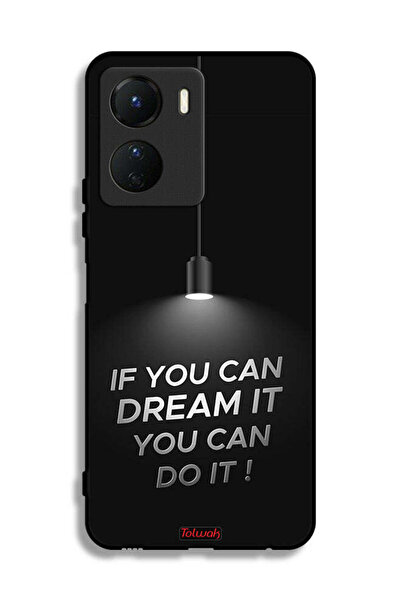 Tolwak غطاء حماية لهاتف Vivo Y16 إذا كنت تستطيع أن تحلم به، يمكنك تحقيقه