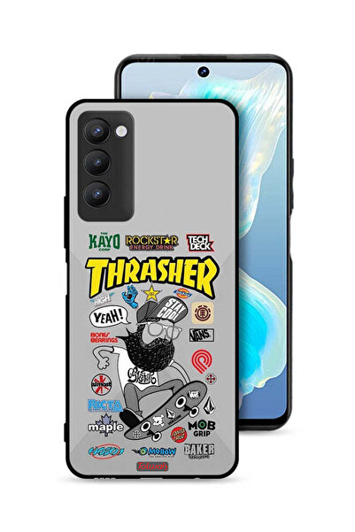 Tolwak غطاء حماية لهاتف تكنو كامون 18 مع ملصق Thrasher