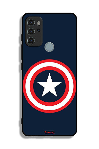 Tolwak Motorola Moto G60S Protective Case Cover Captain America