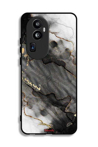 Tolwak غطاء حماية لهاتف Oppo Reno10 Pro Plus - رخامي لامع